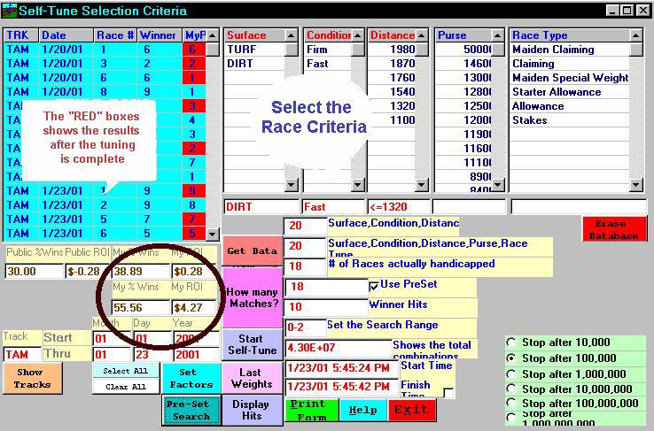 Best handicapping software for horse racing software